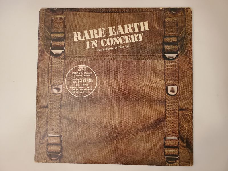Rare Earth In Concert vinyl record